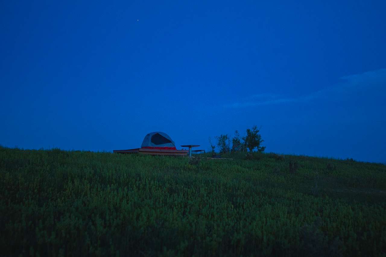 American Prairie Buffalo Camp