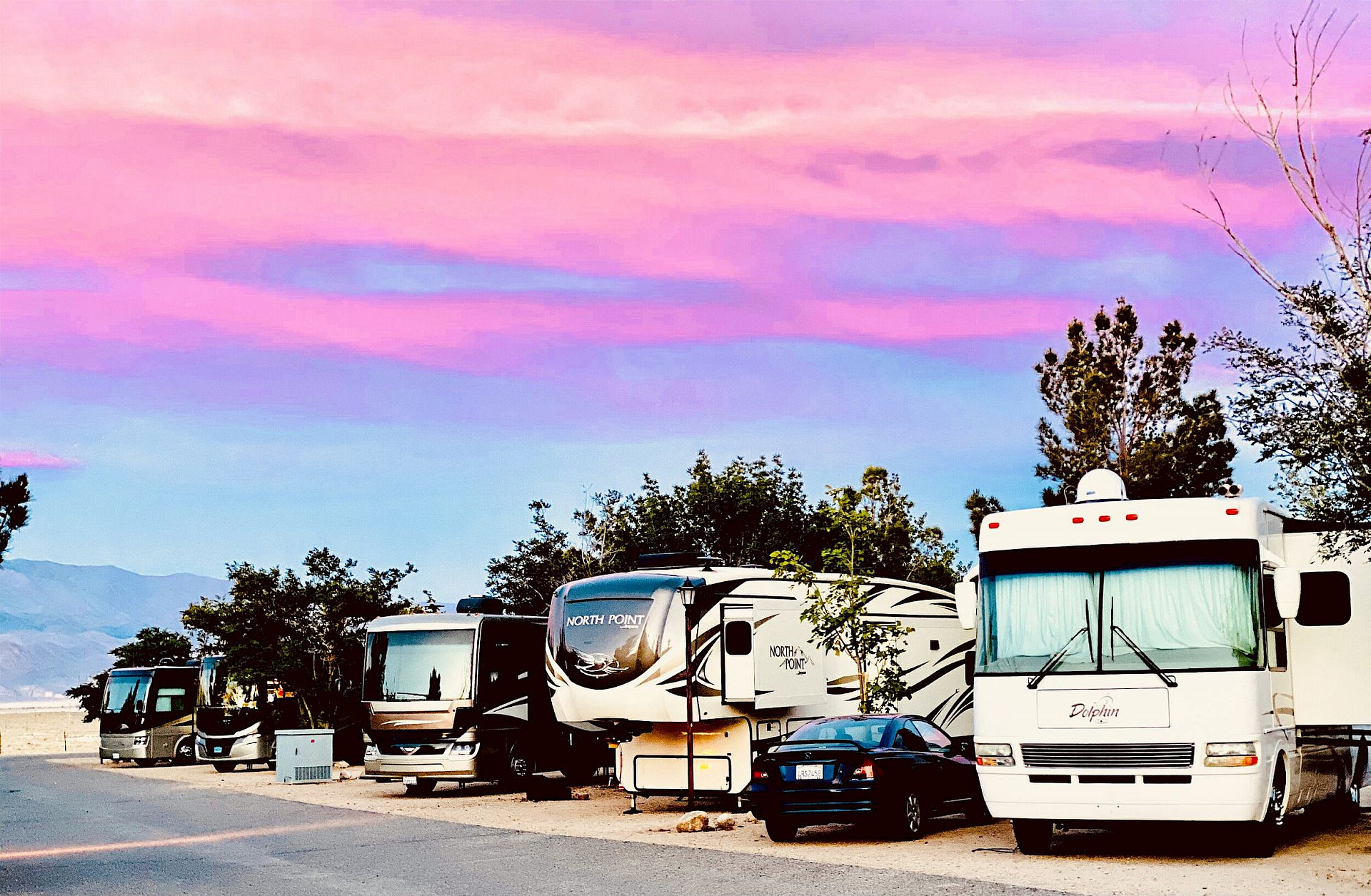 Boulder Creek RV Resort on Hwy 395
