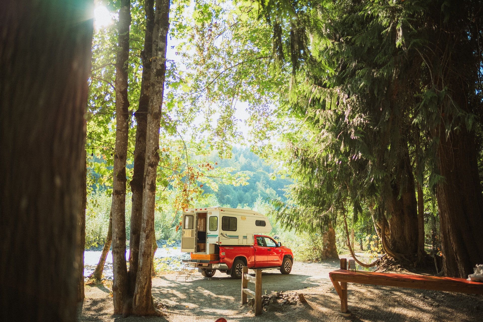 Flat spots to park