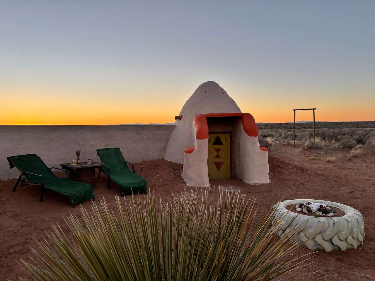 Casa Huevo + Lounge Chairs