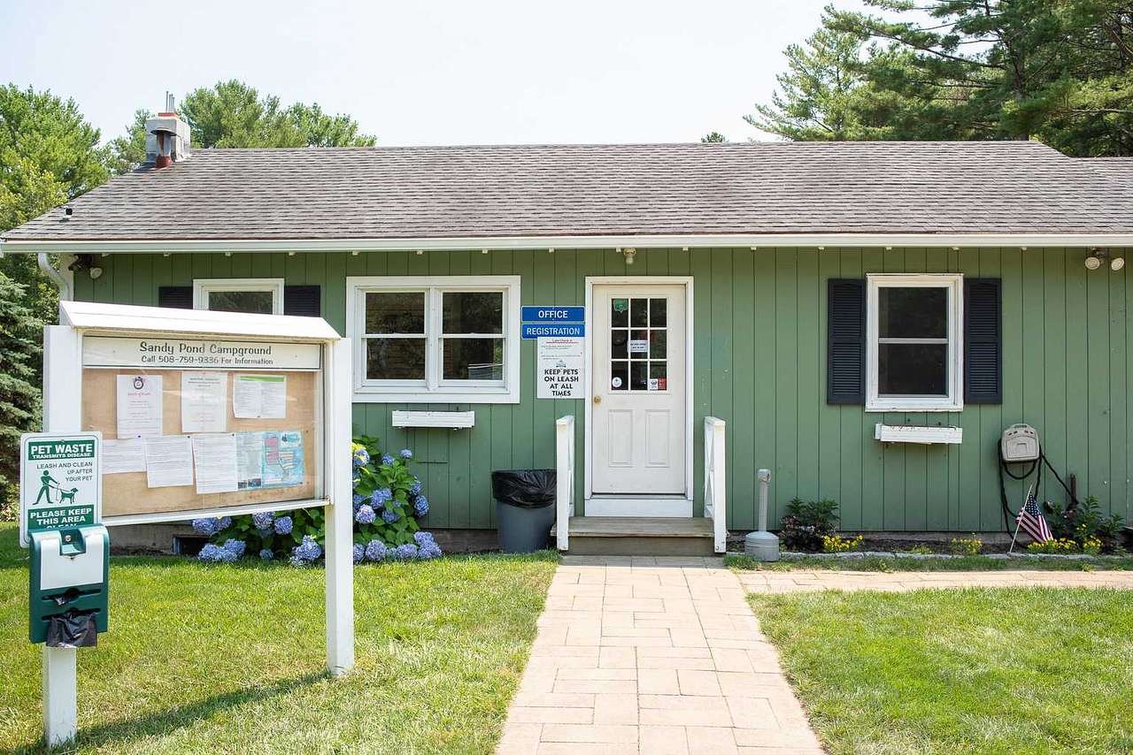 Sandy Pond Campground, Plymouth, Massachusetts