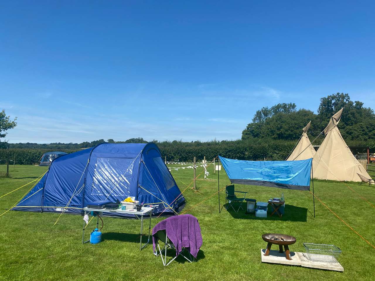 Gatcombe Park Farm Glamping