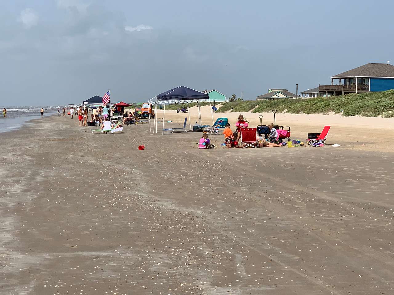 Bring a tent and some chairs, spend all day in the sand, sun, and waves. 