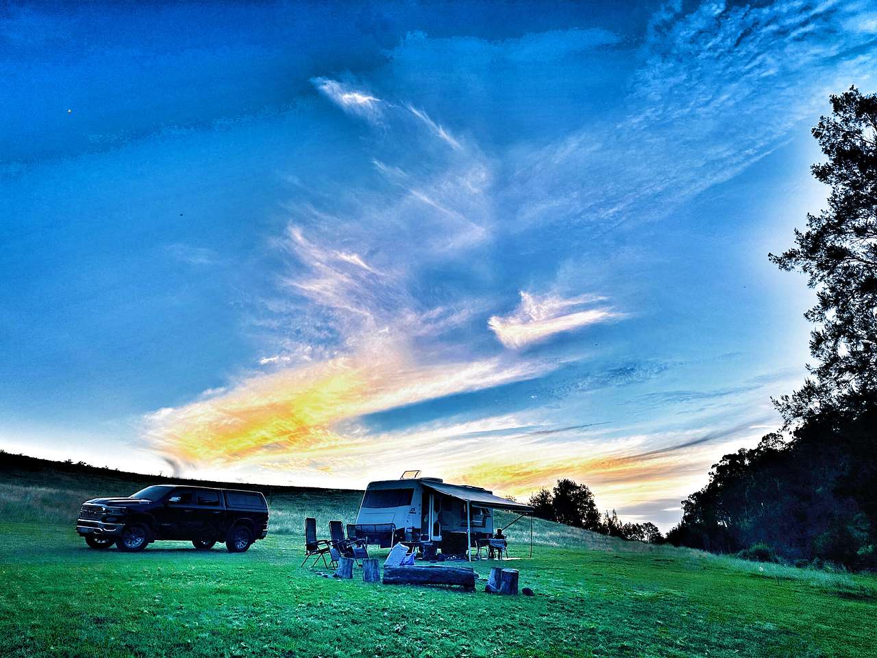 Enjoyed a lovely sunset