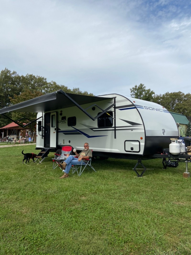 Glamping in the Shed