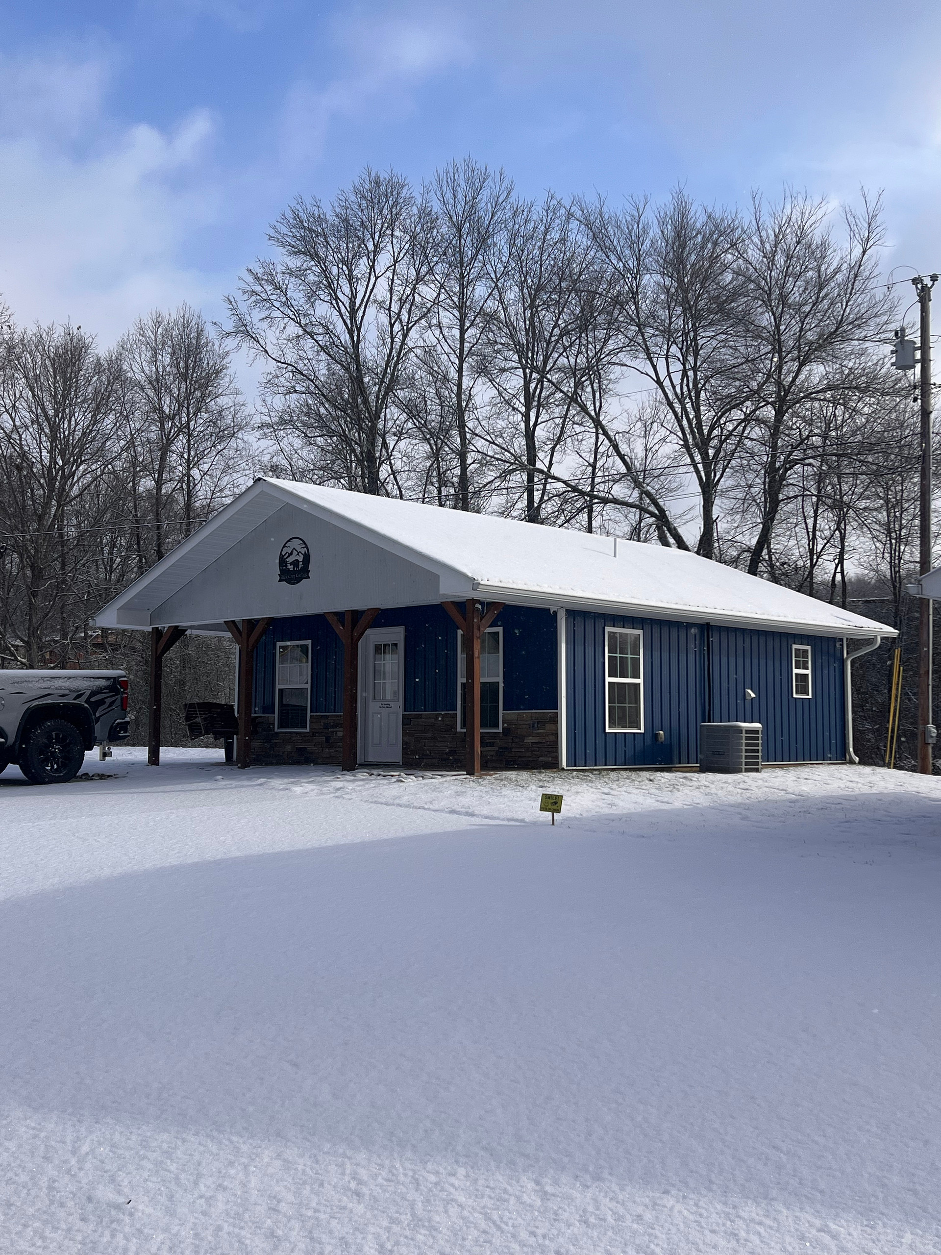 Cozy Blue Cottage