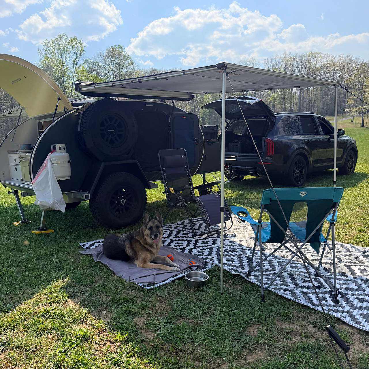 Camping at Oak Grove