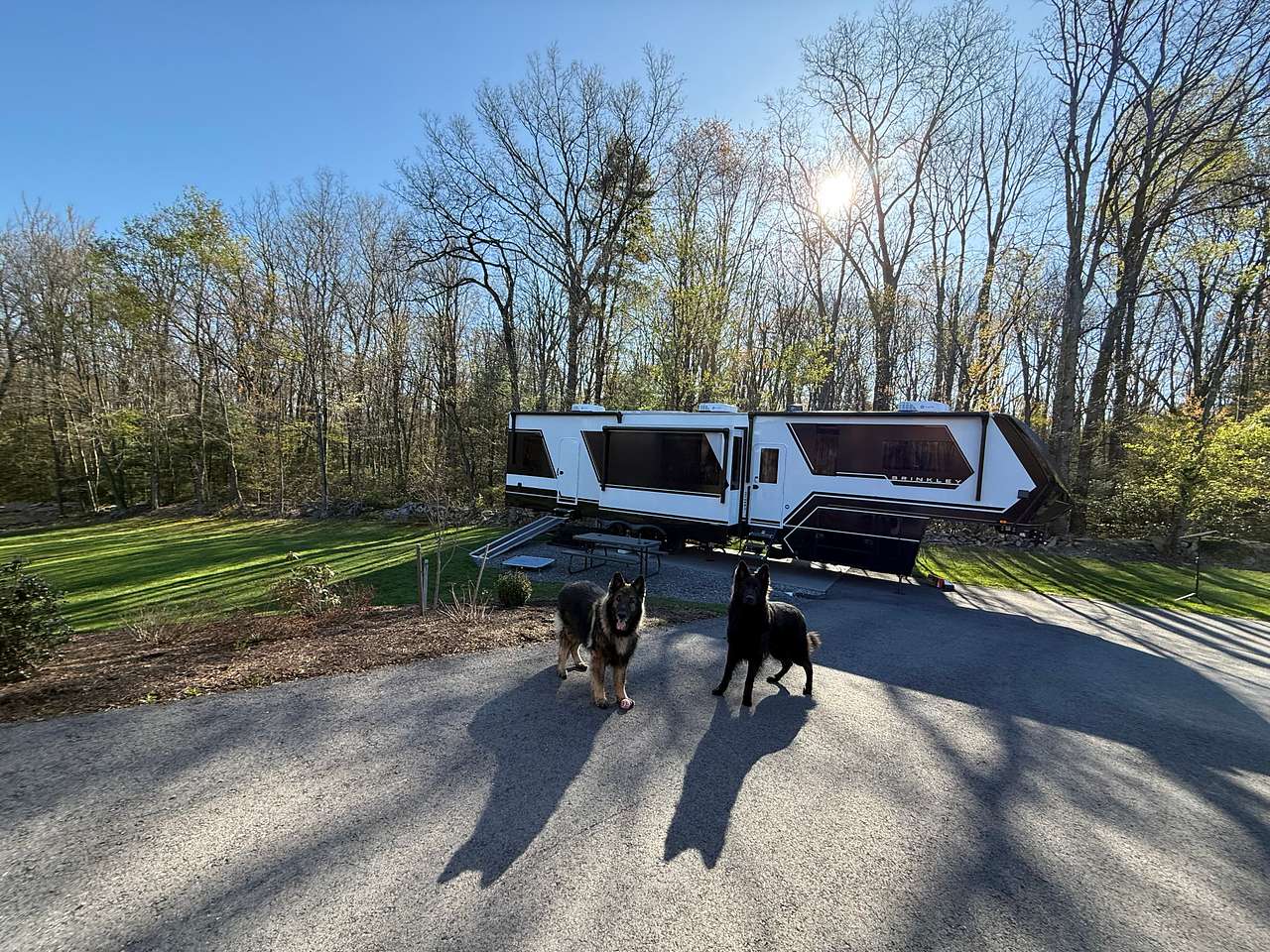 RV Hook Up at The Barn