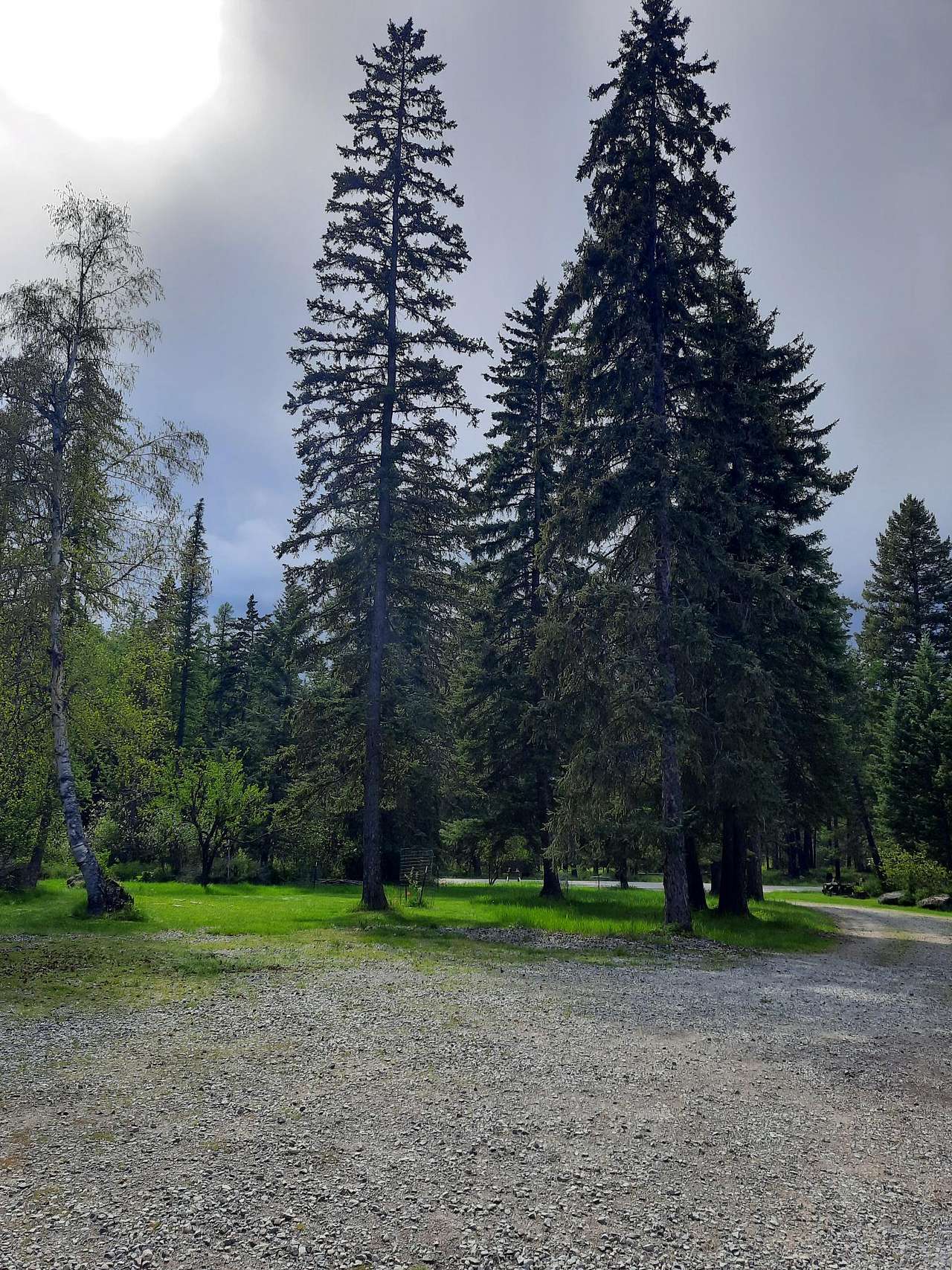 gravel area for parking personal vehicle or RV