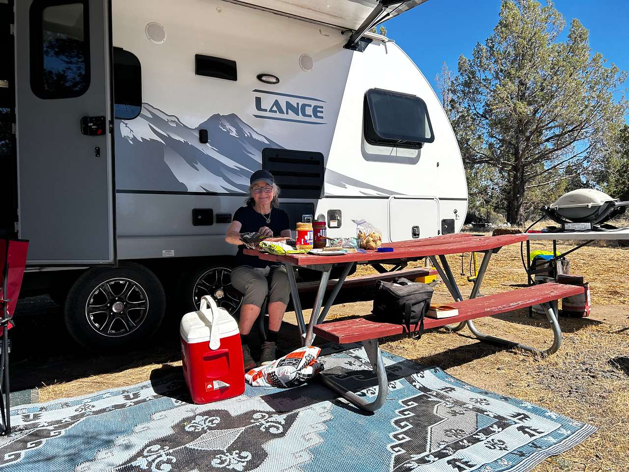 Spacious campsite 