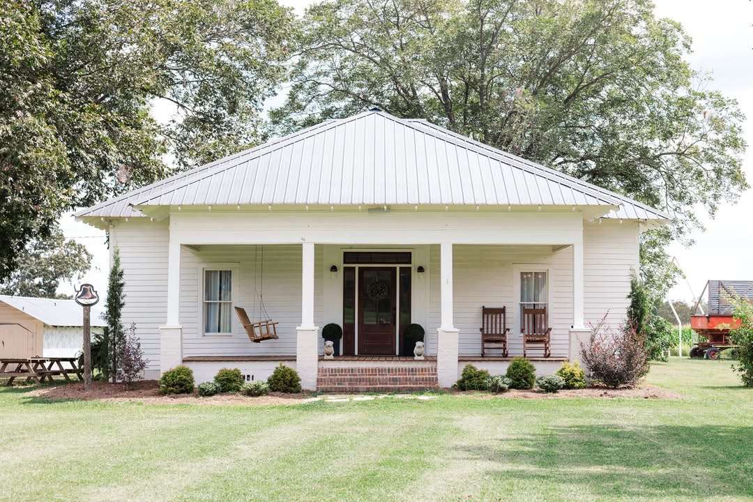 Bennie’s House sits on the center of the property.