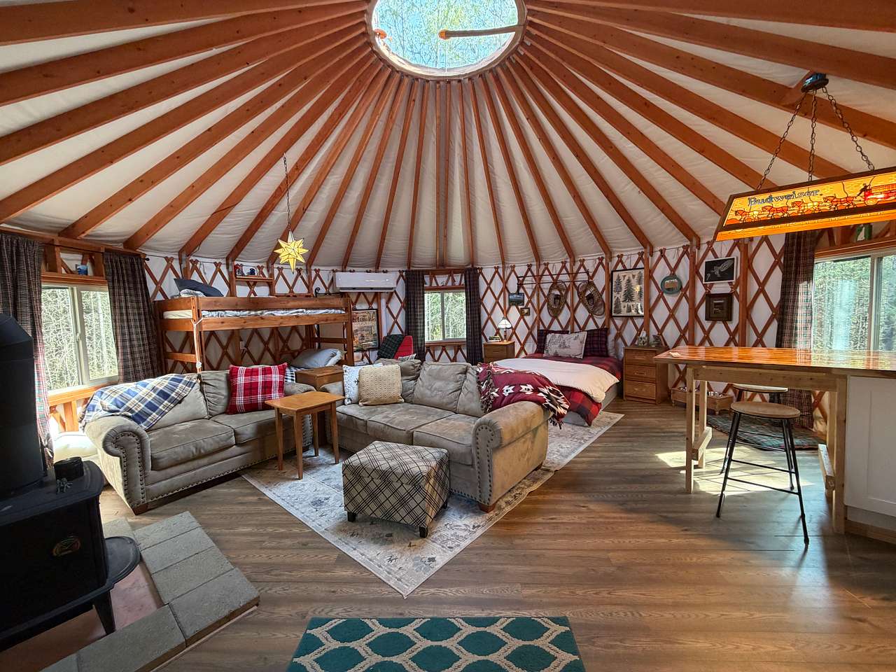 Luxury Littleton Yurt | NH Haven