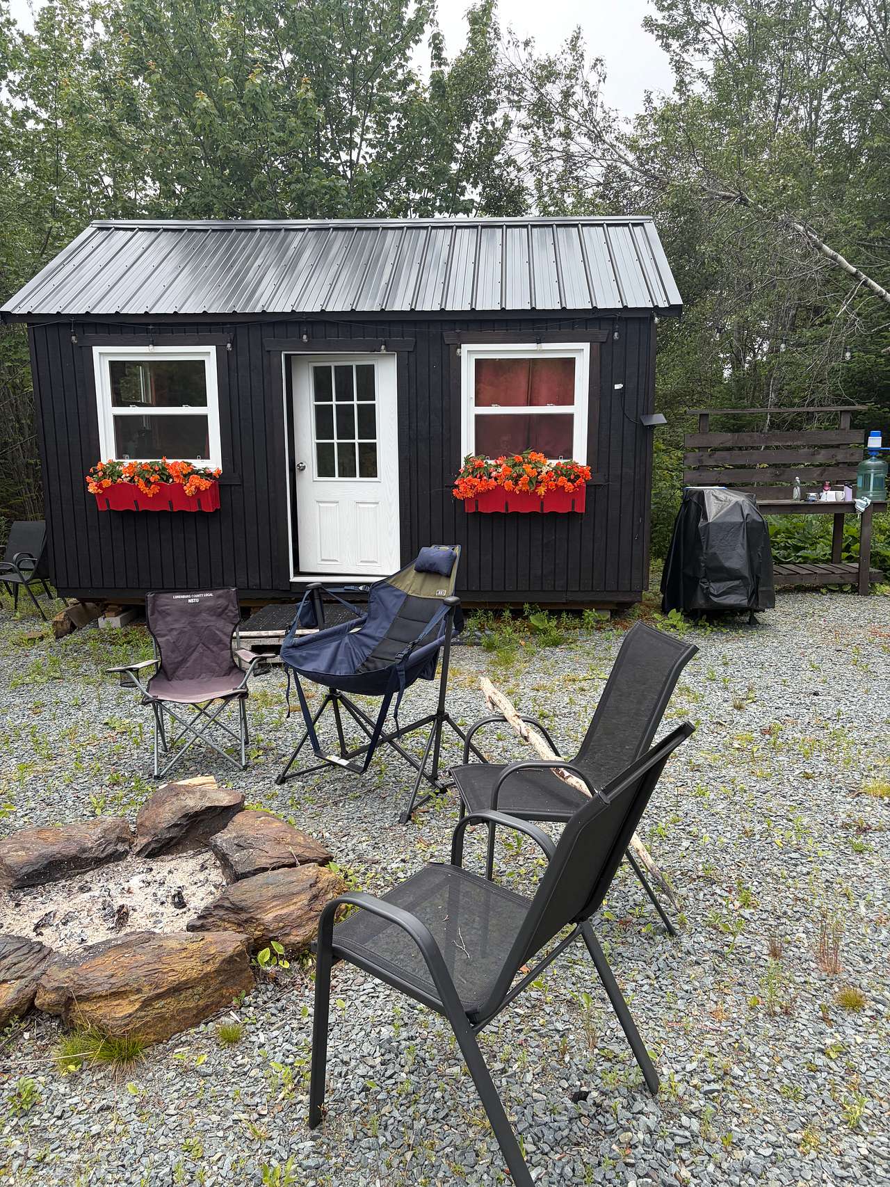 The Landing Cabin.