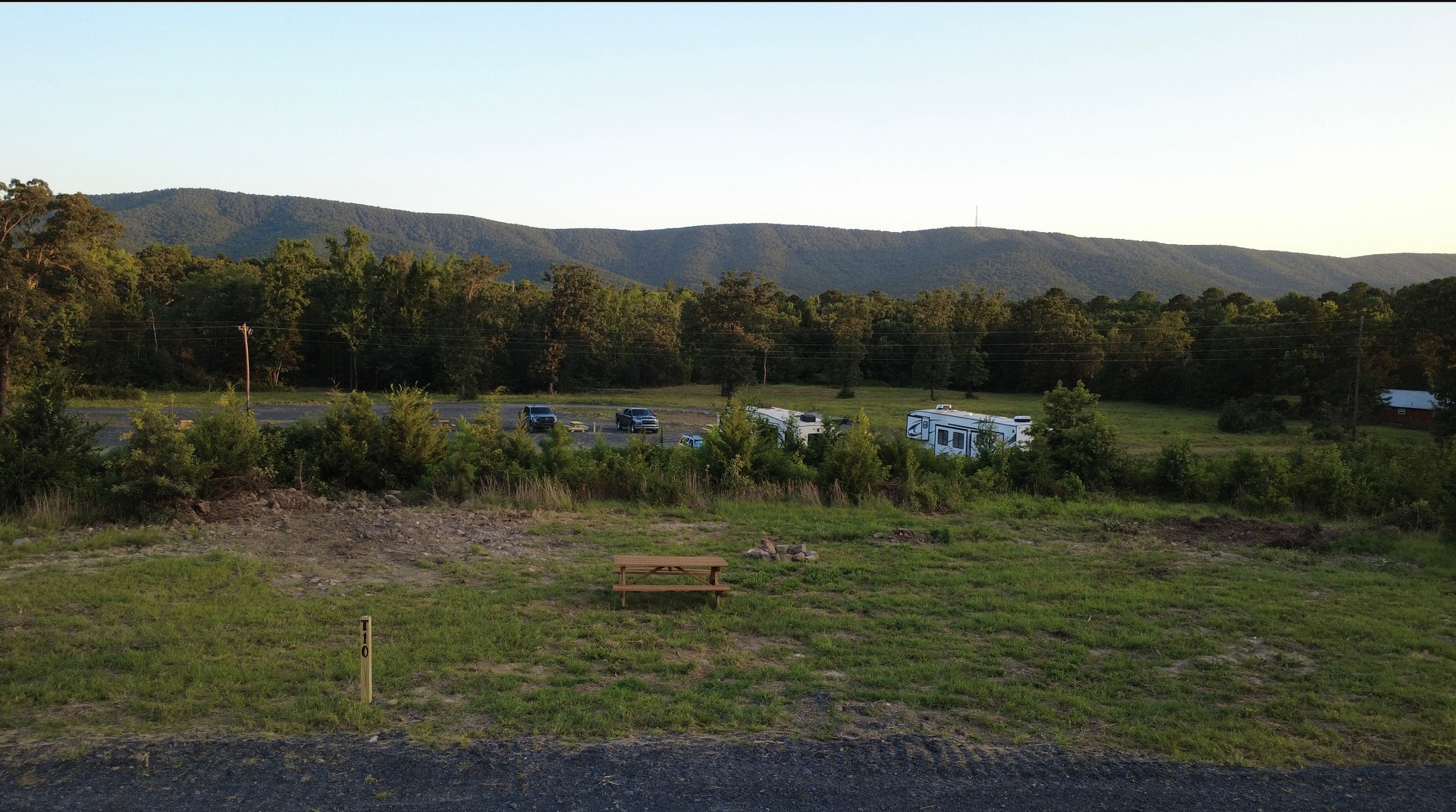 Awesome view from tent spots
