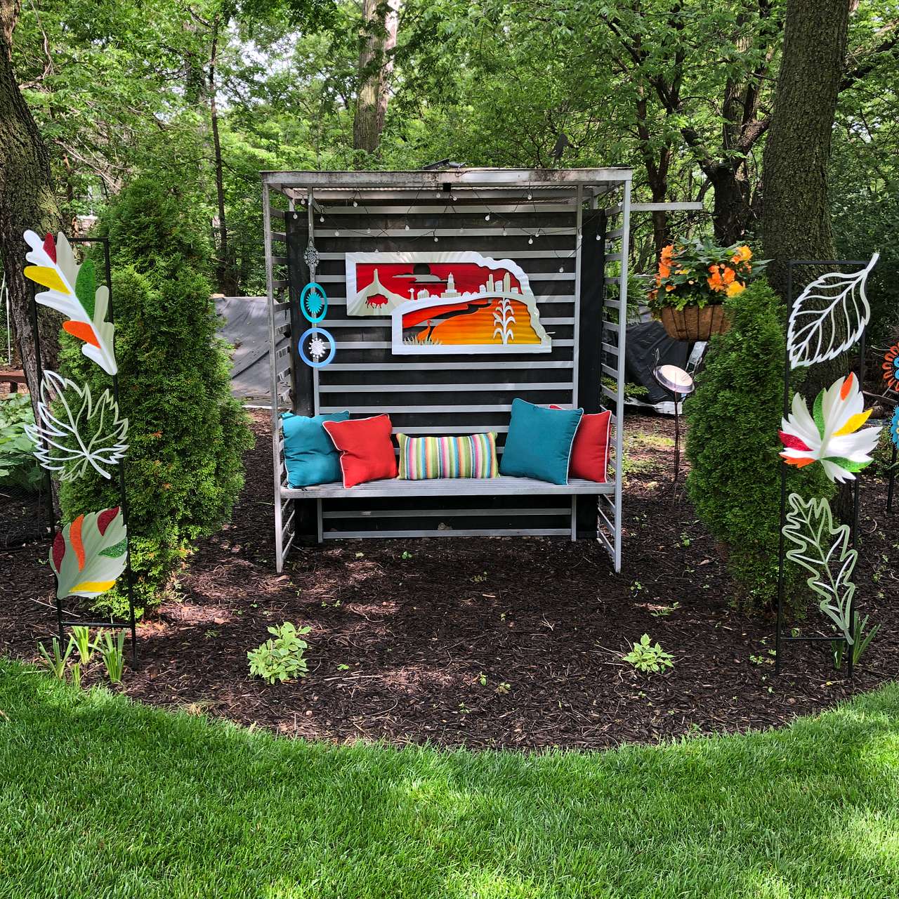 Retro Camper at Flourish Gardens