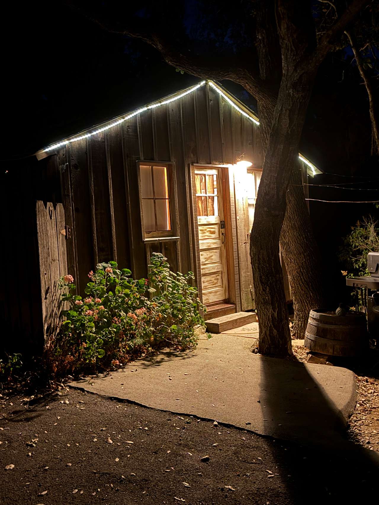 Adjacent cottage.  The smallest of the three.