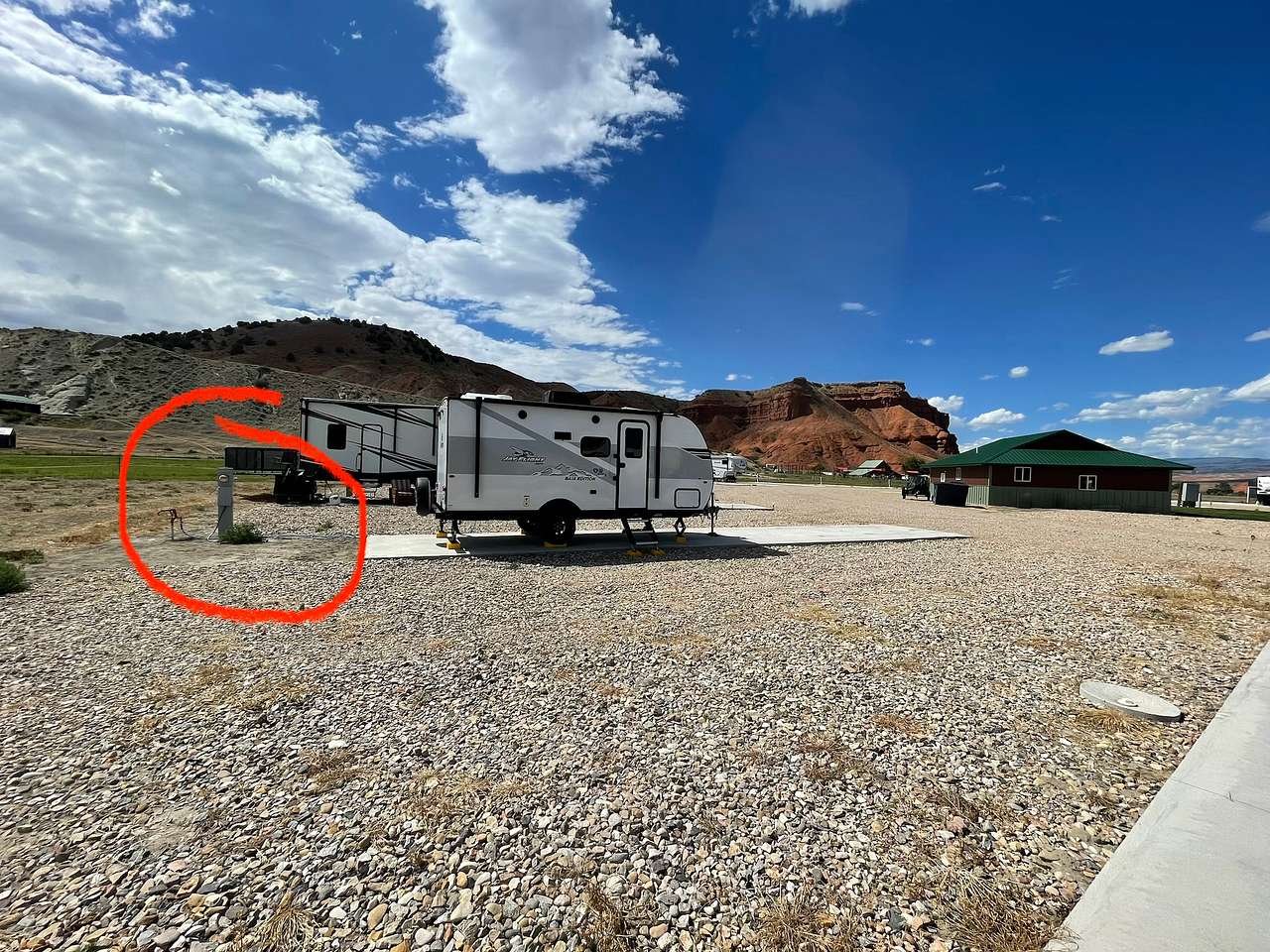 Ten Sleep Full Hookup RV Site 21