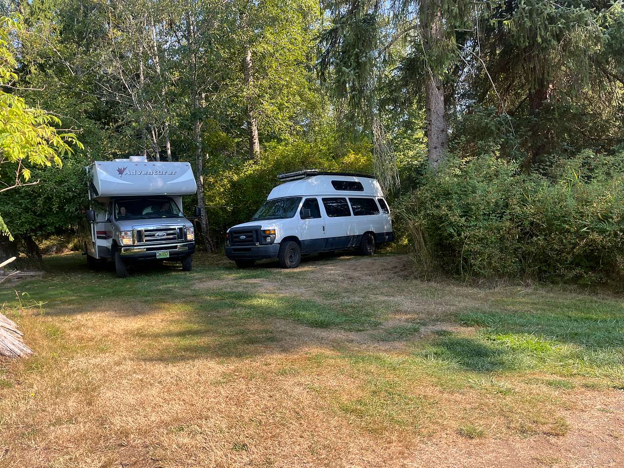 Peacock Camping (Vancouver Island)