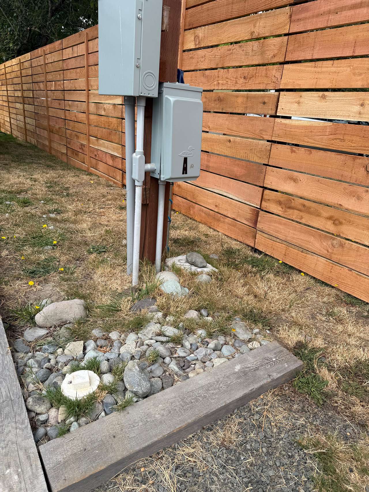 Site A utilities. 30 and 50A connections, water and septic.  Please only dump tanks if septic safe.  No feminine products, oily products etc. Thank you!