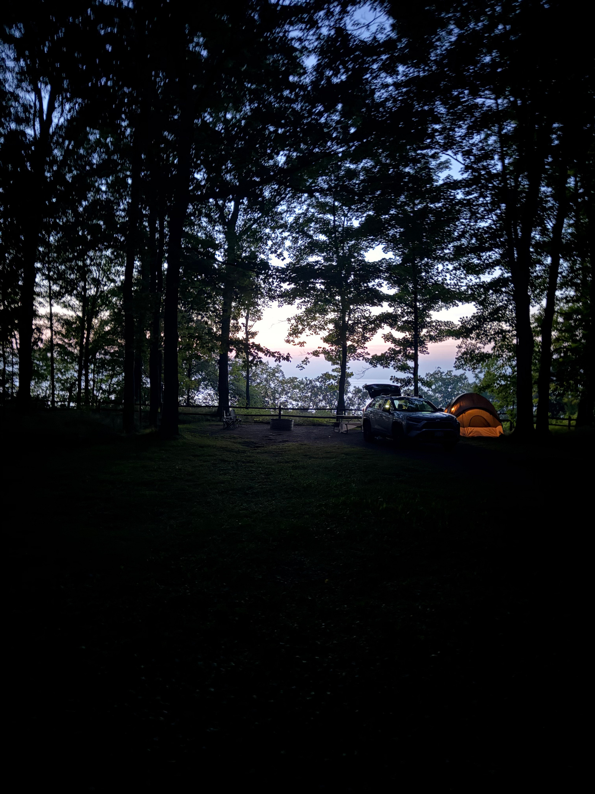 Porcupine Mountains Presque Isle Campground