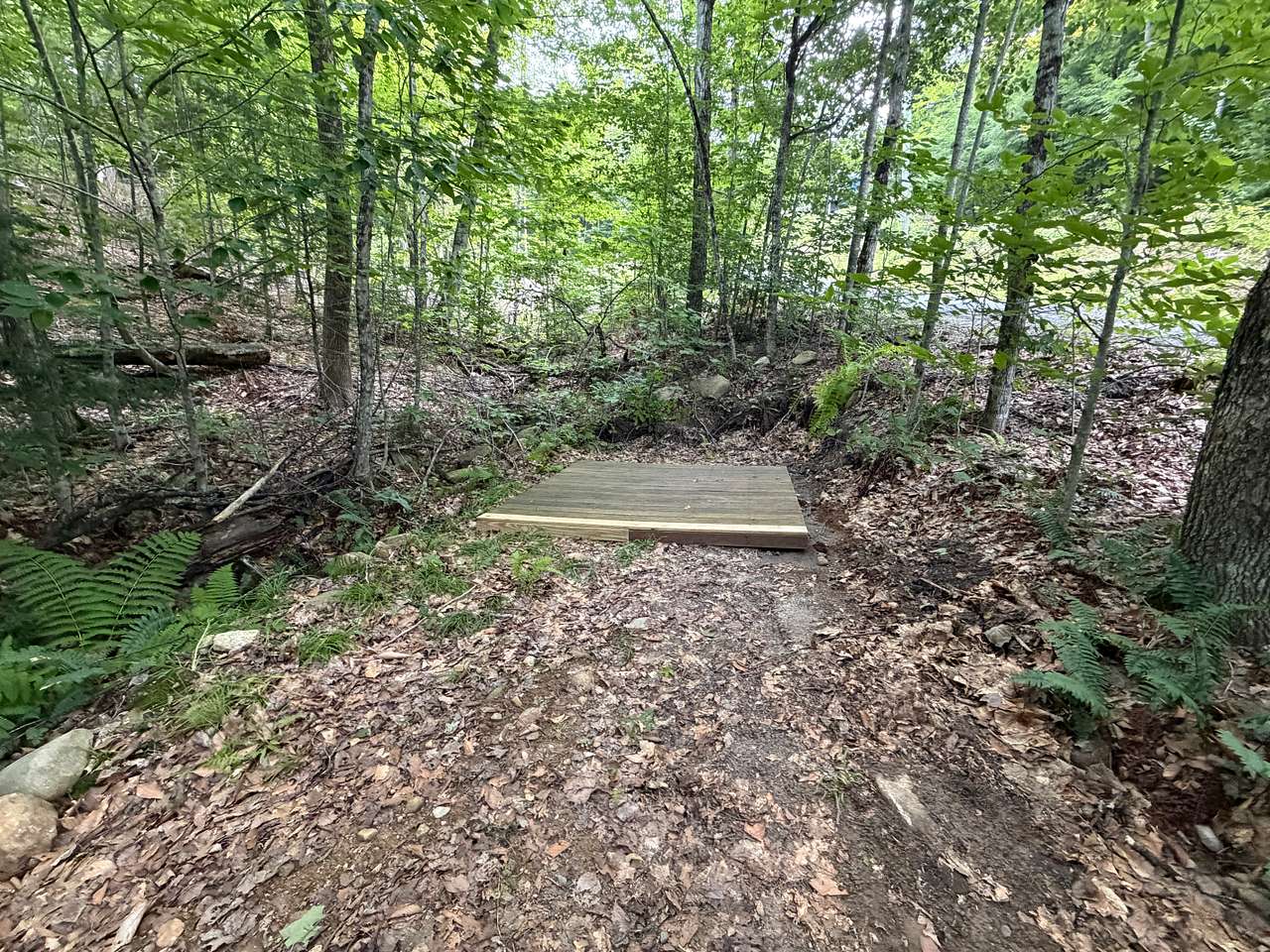 Platform #1: 7' 5.5" × 7' 10"