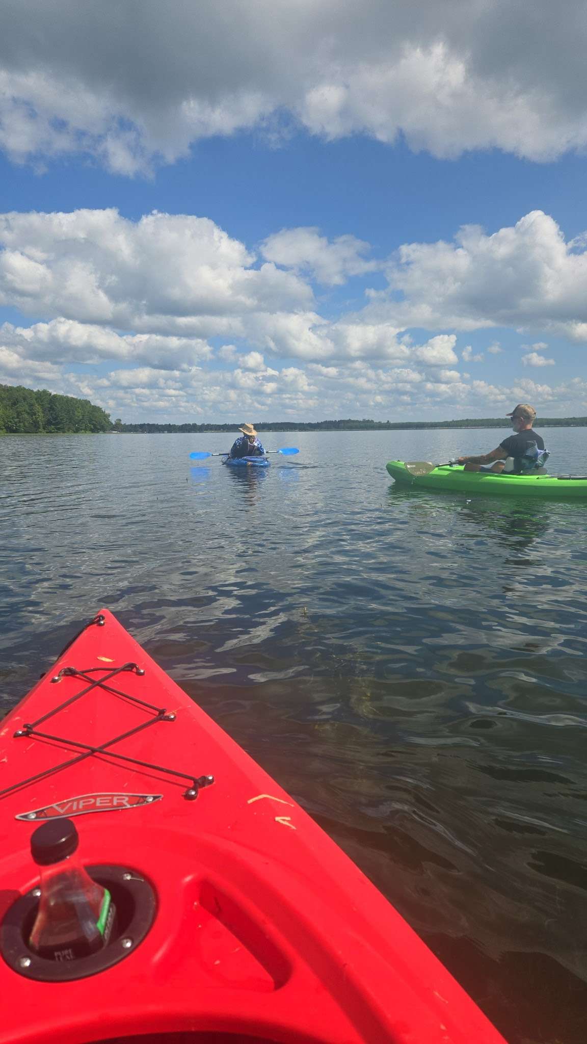 Off Grid Lake Camping with Kayaks on Paul Bunyon State Trail