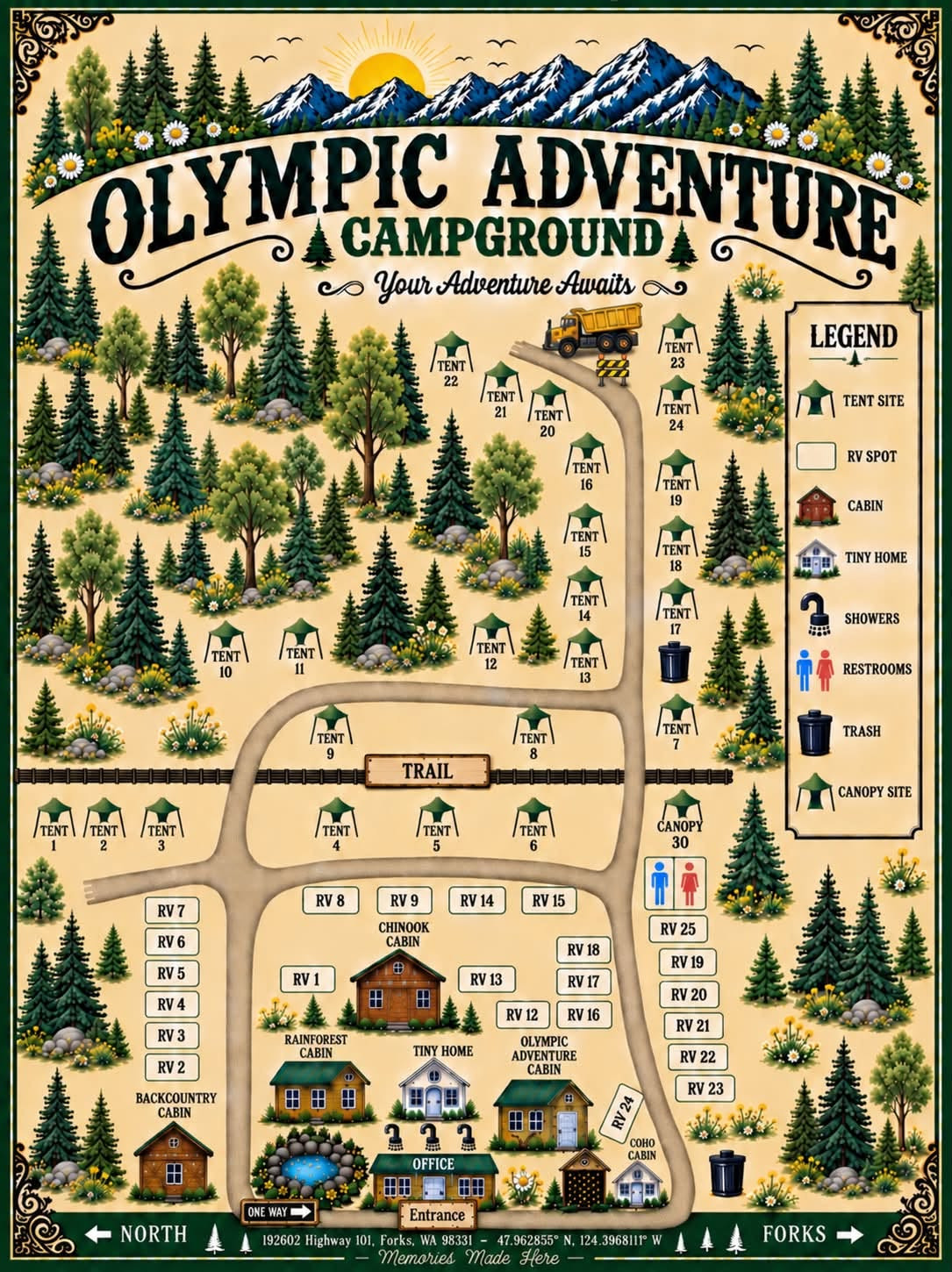 Olympic Adventure Campground