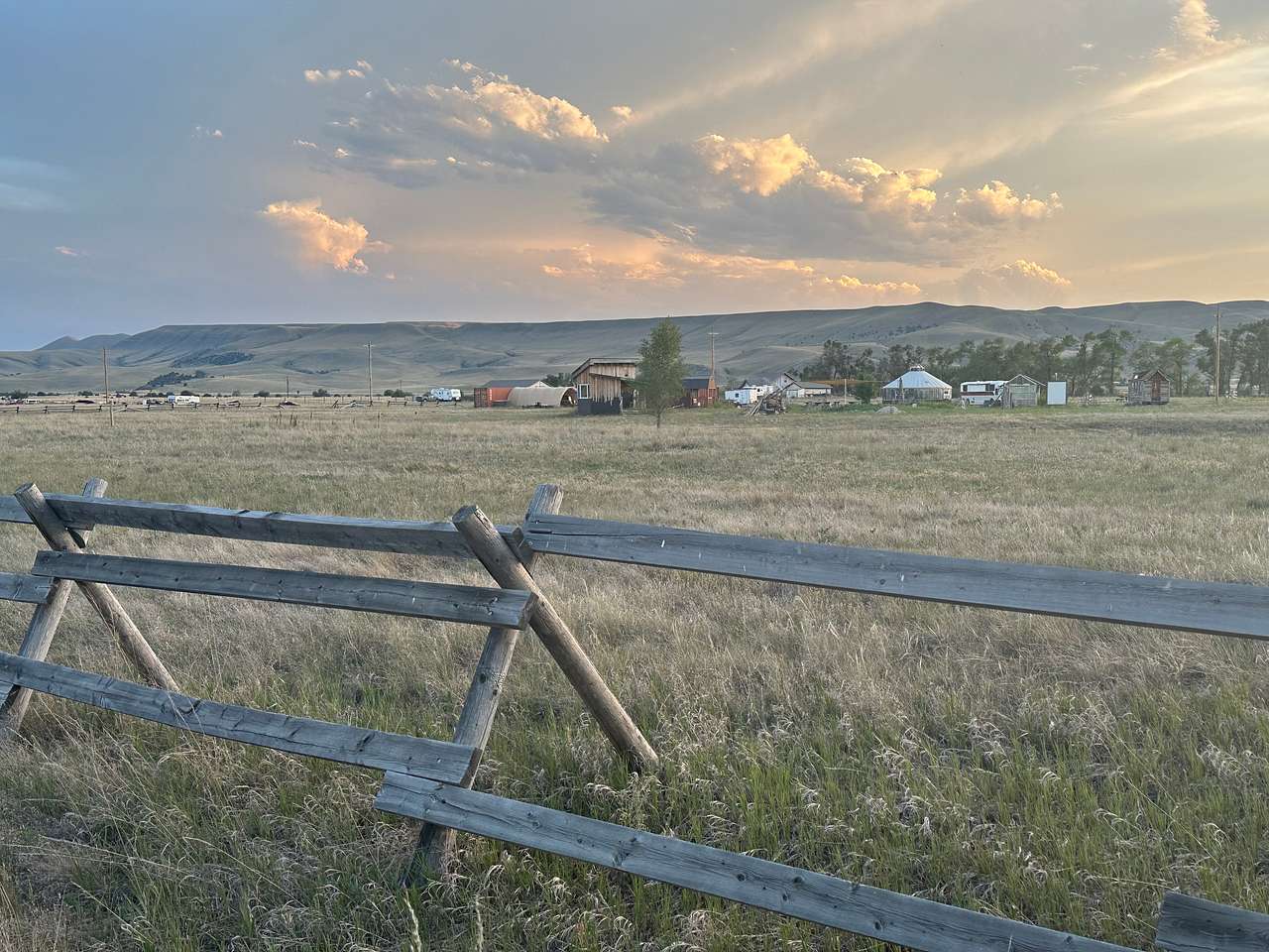  View from the road.
