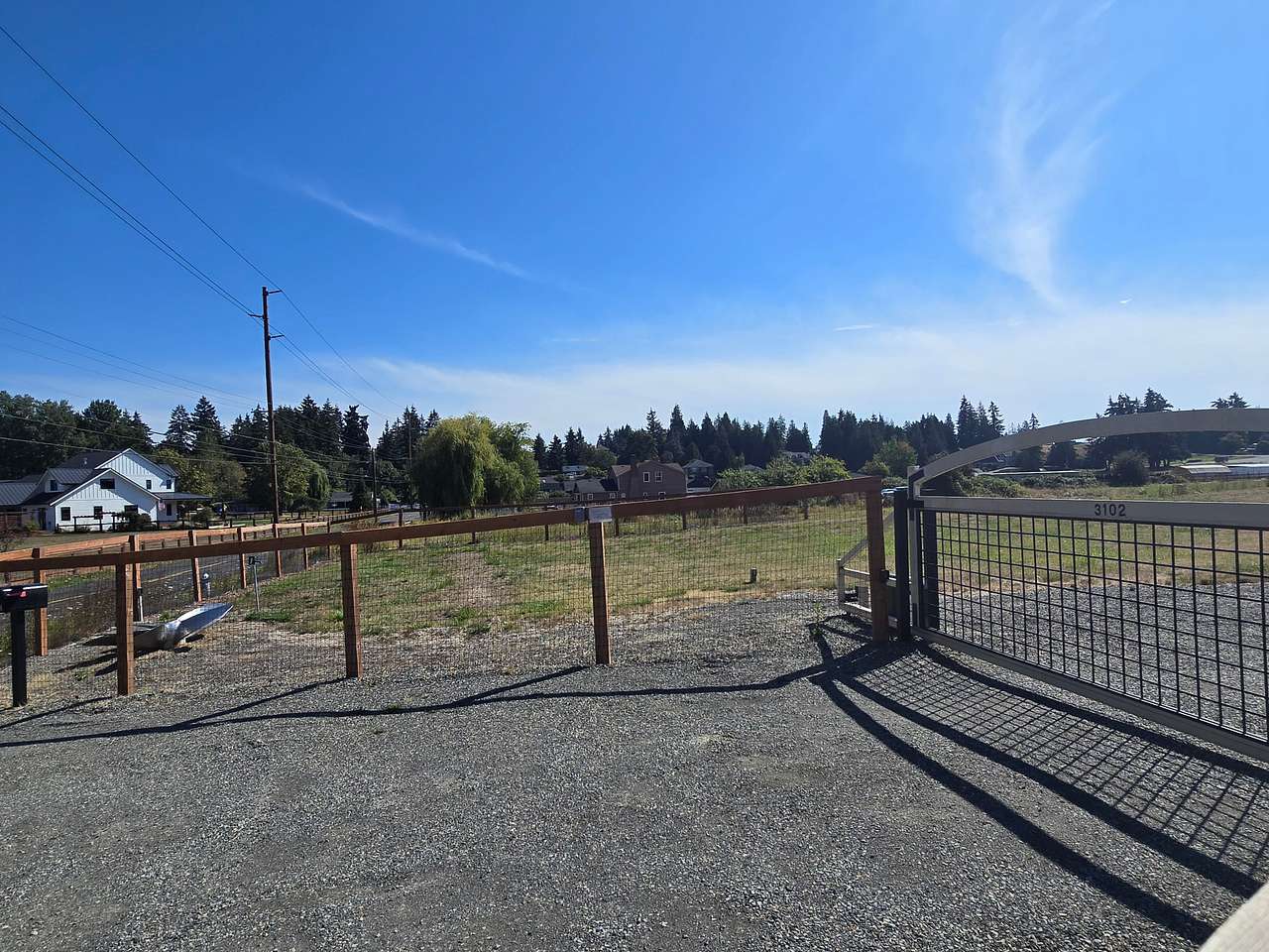 Locked fence