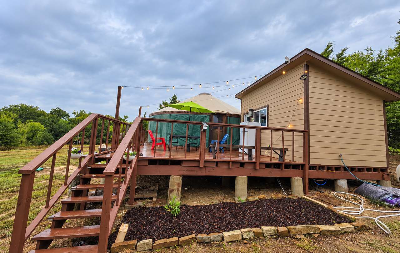 Bluebonnet Prairie Yurt Retreat