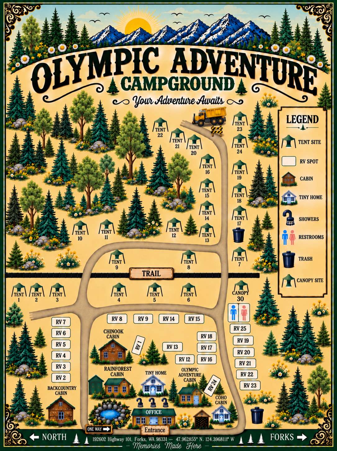 Olympic Adventure Campground