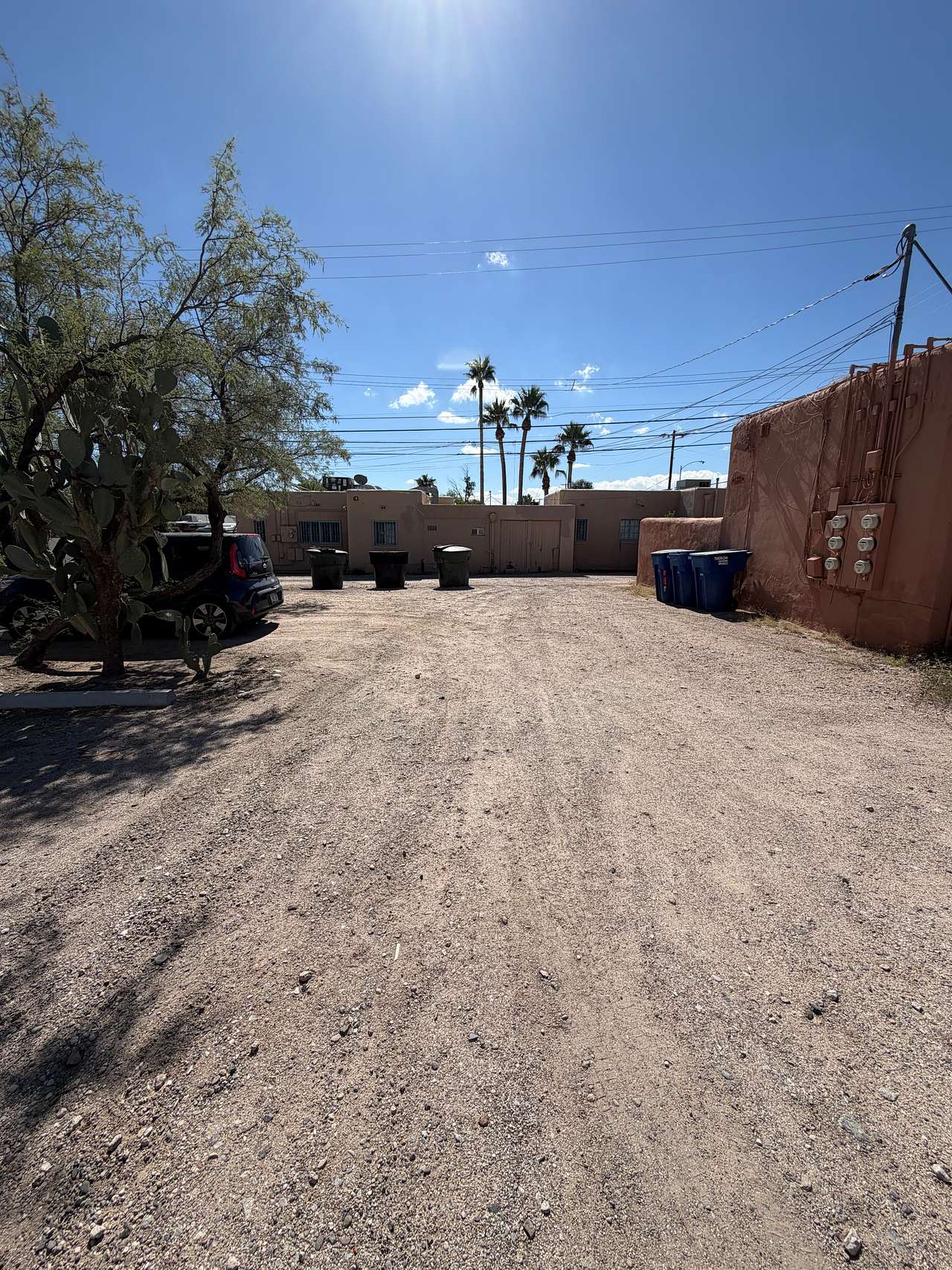 RV Parking across from the University of Arizona