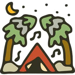 Campsites with the most privacy