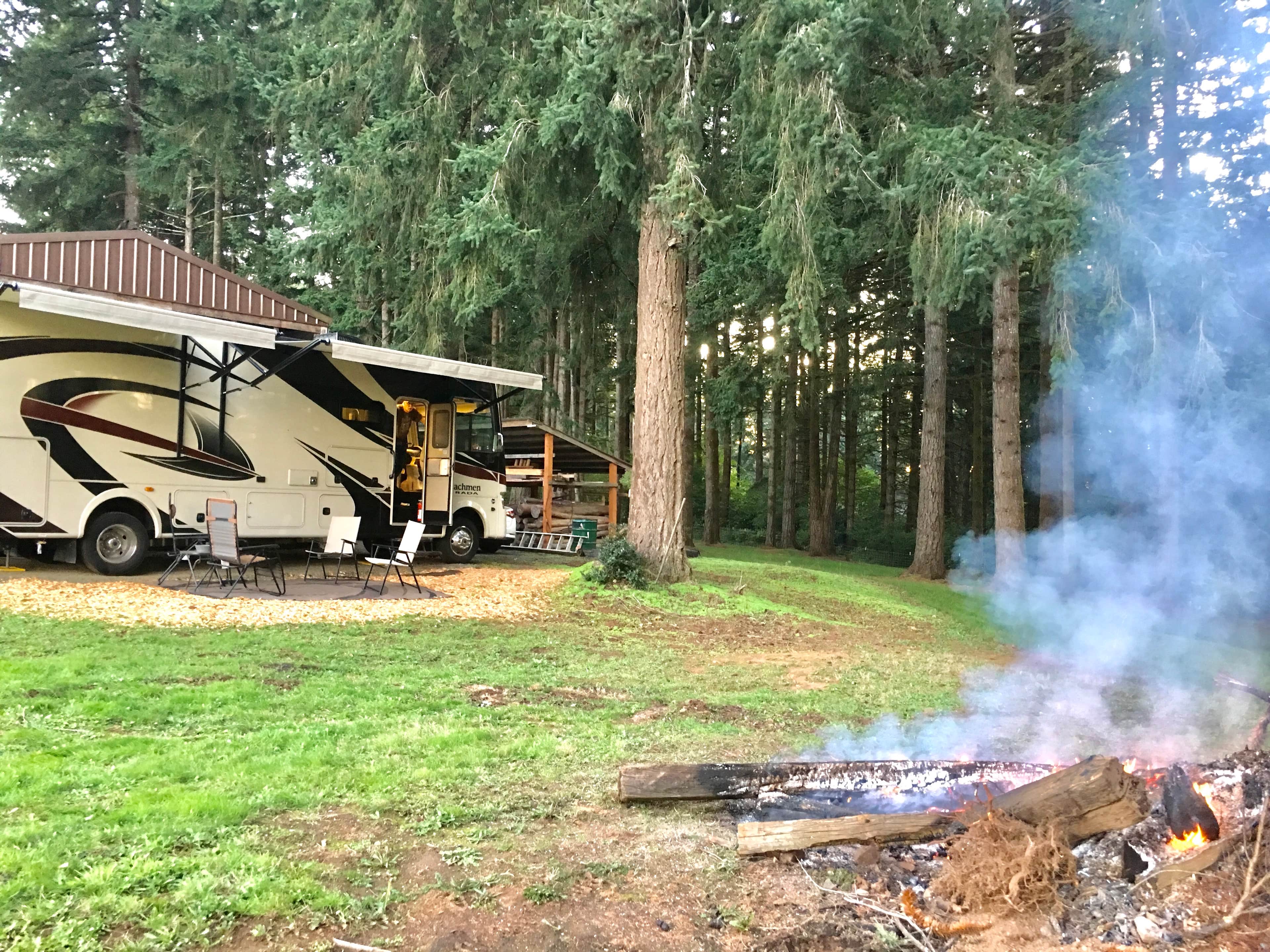 RV Paradise in the Woods