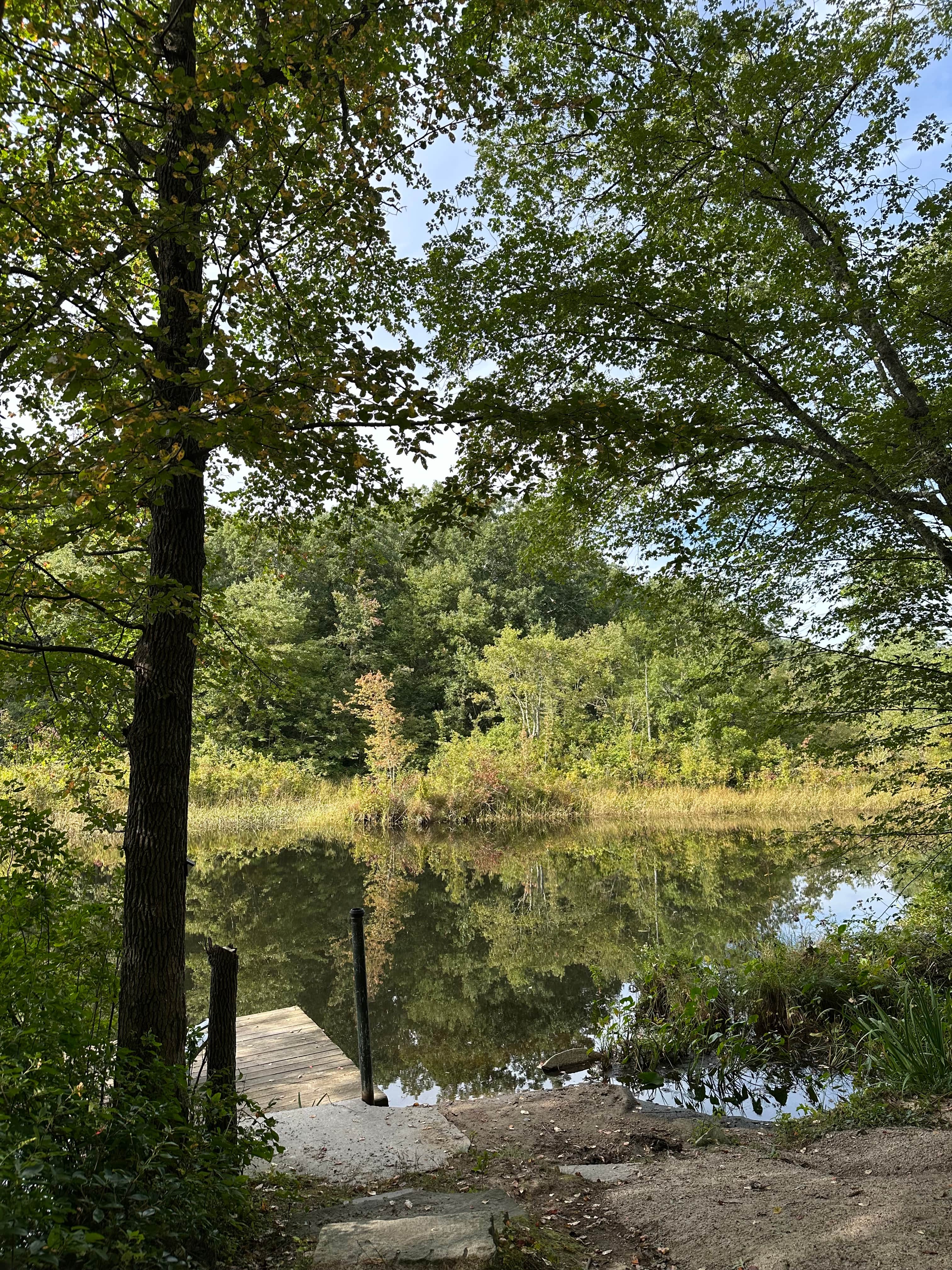 View from campsite