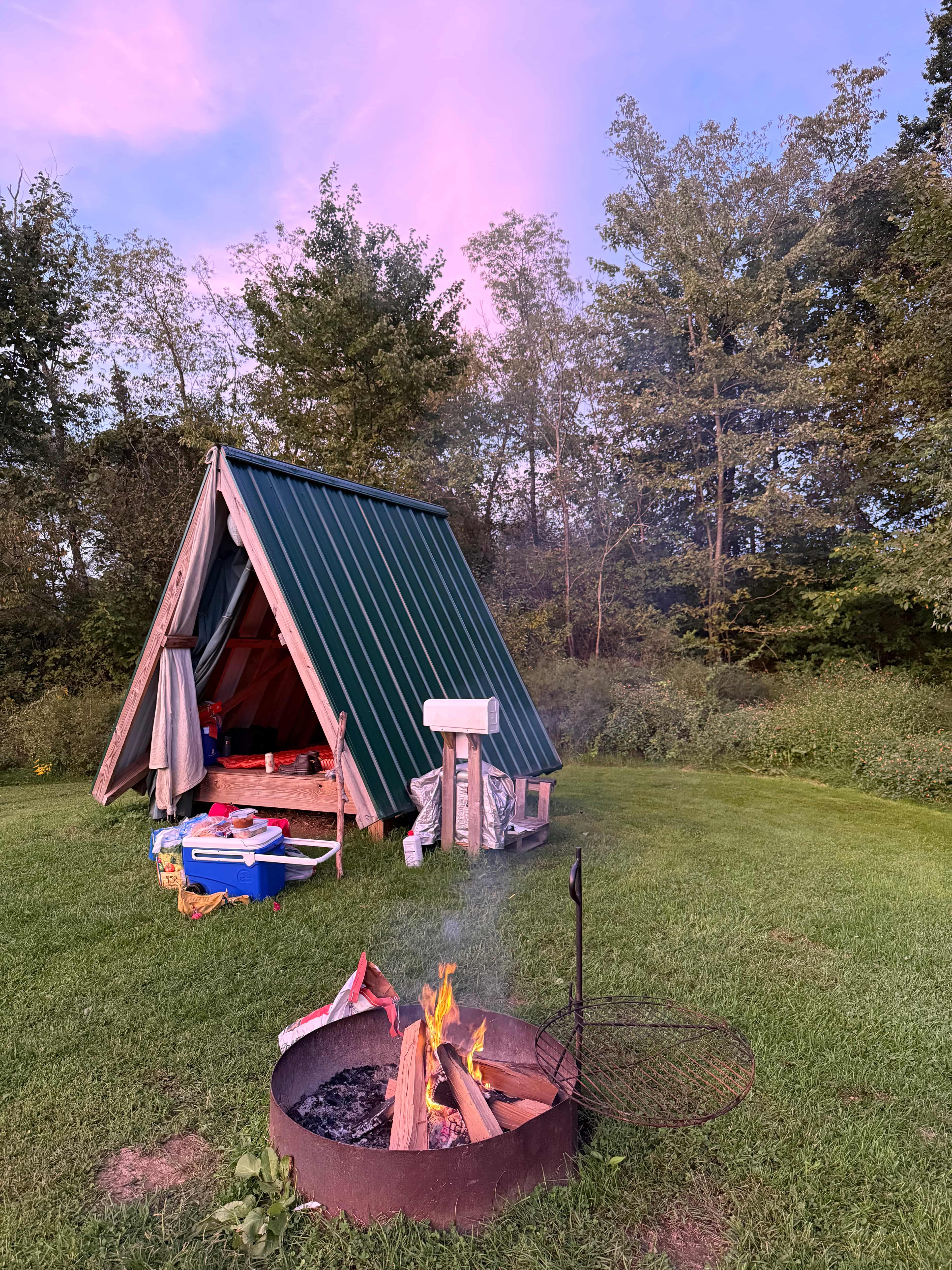 Camping at Heritage Farms