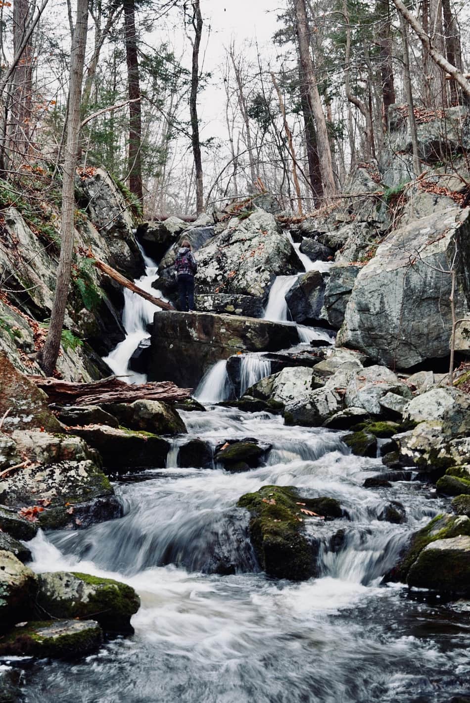 Waterfall near the campsites