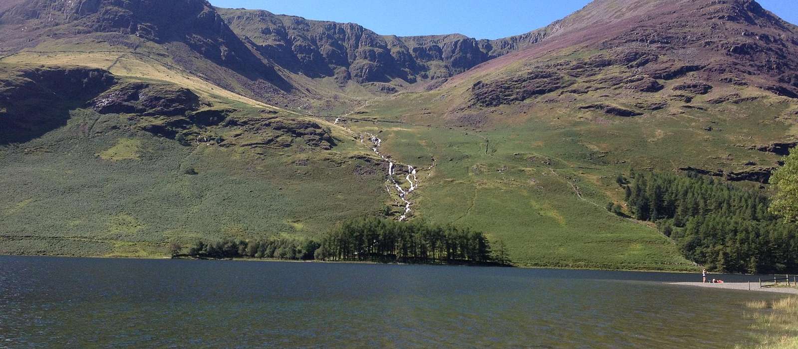 A scenic view of Lake District National Park