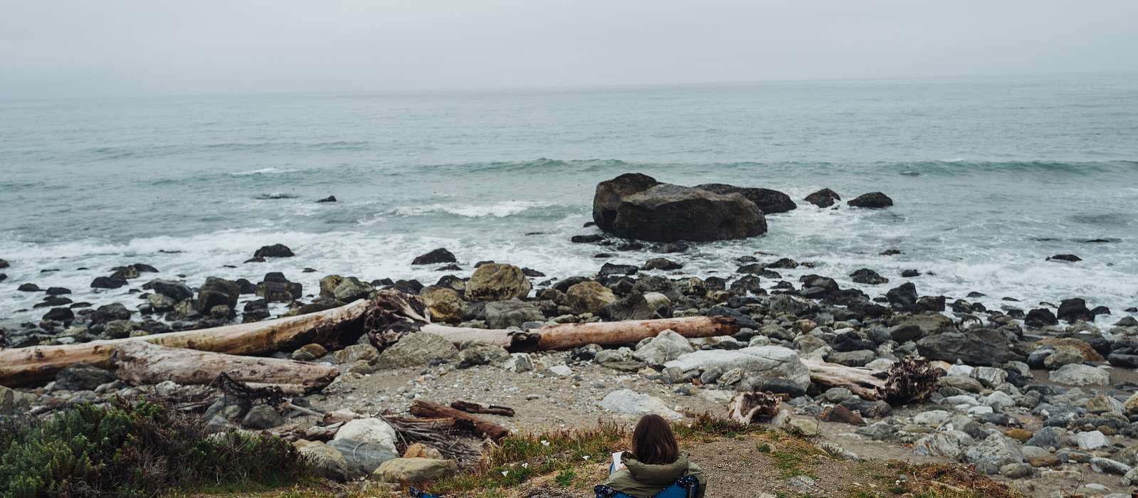 A scenic view of Big Sur