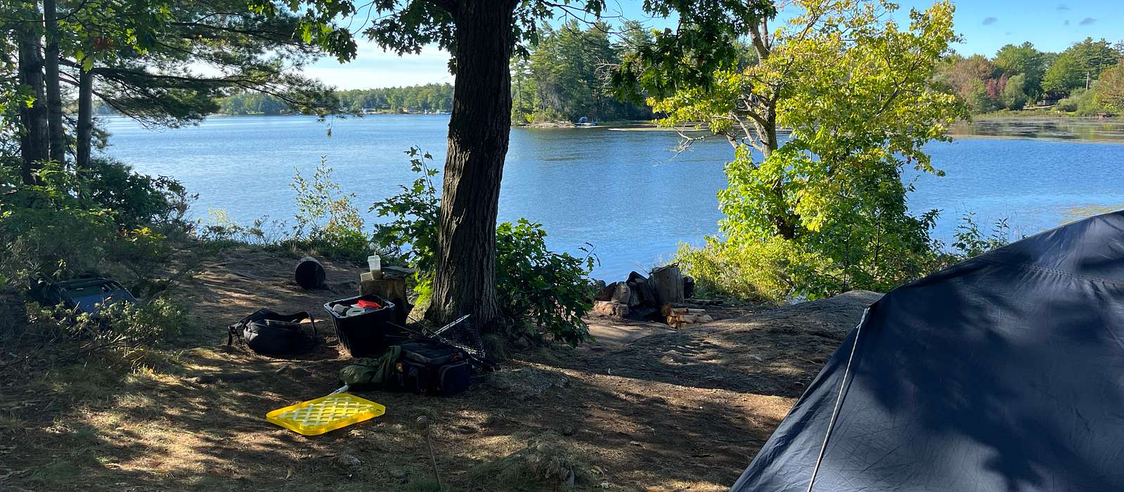 A scenic view of Muskoka