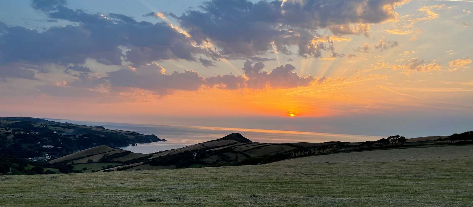 A scenic view of Devon