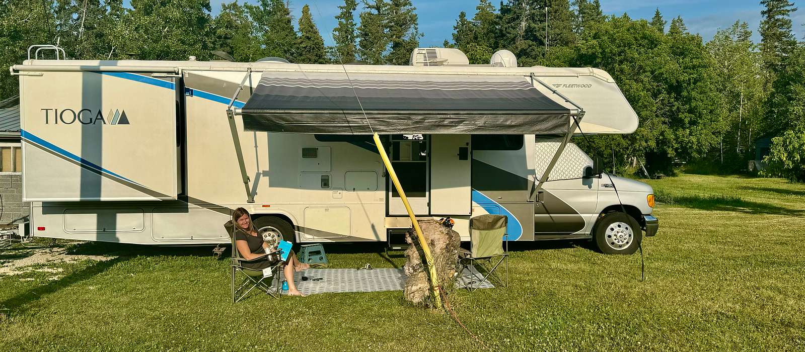 A scenic view of Manitoba