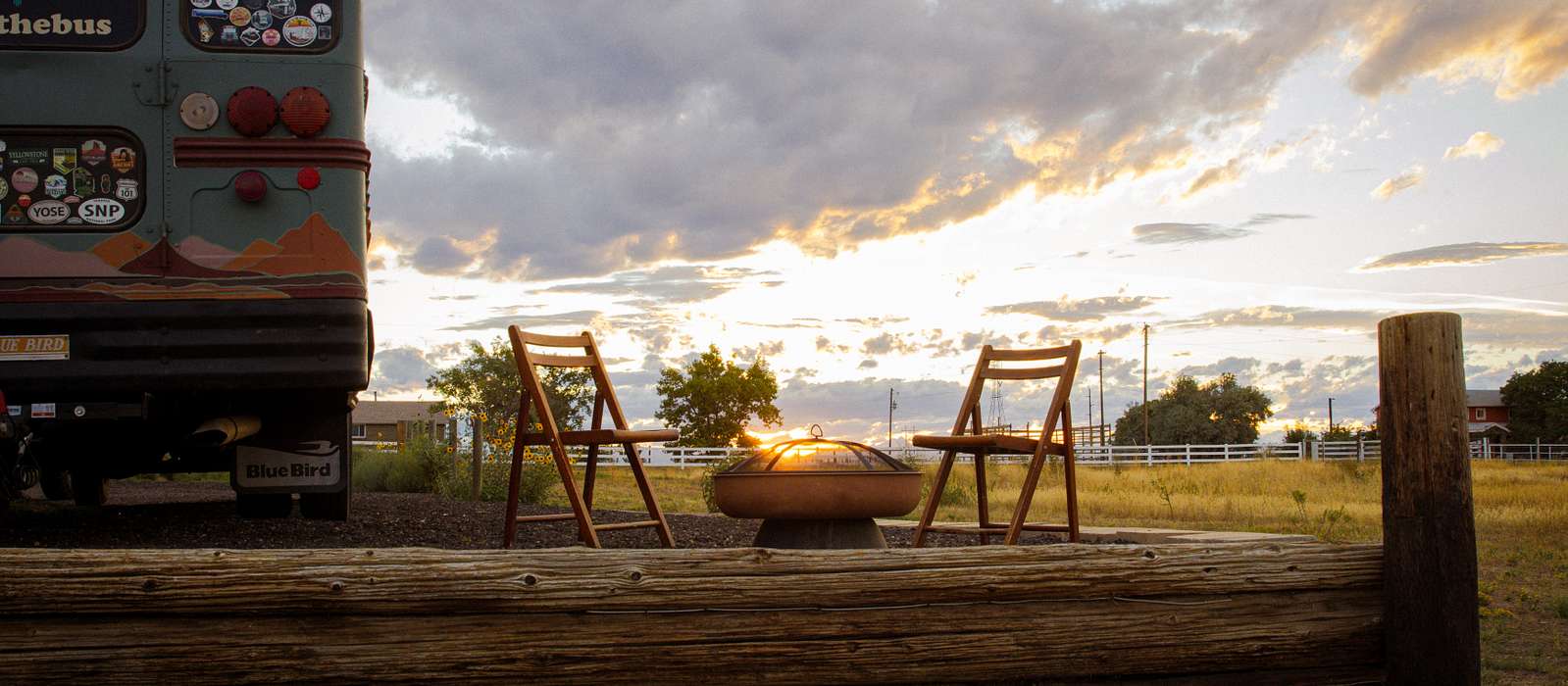 A scenic view of South Dakota