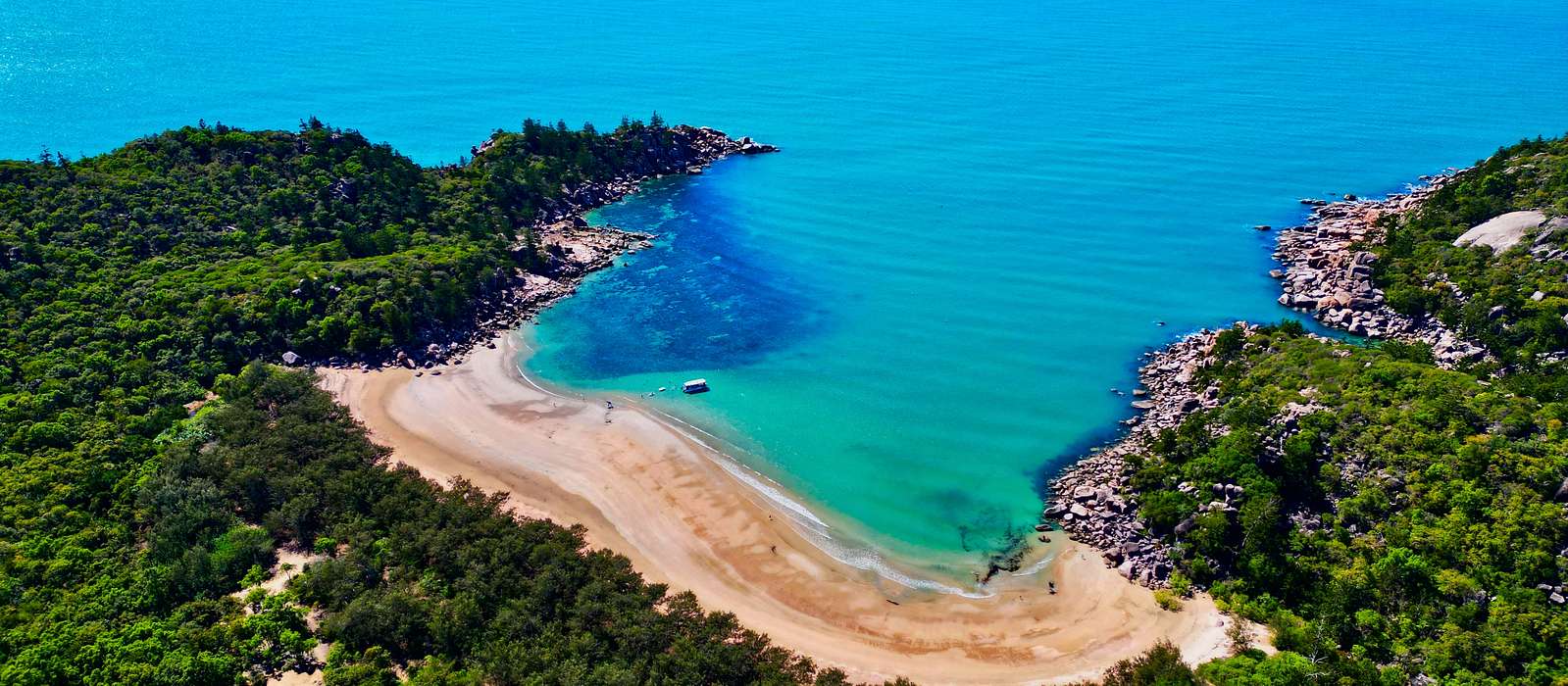 A scenic view of Townsville