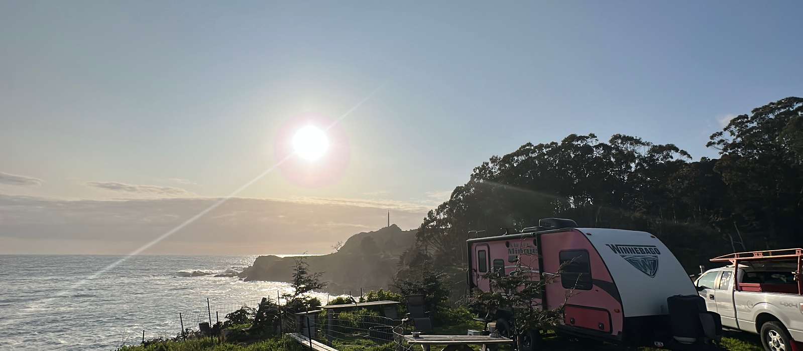 A scenic view of Northern California