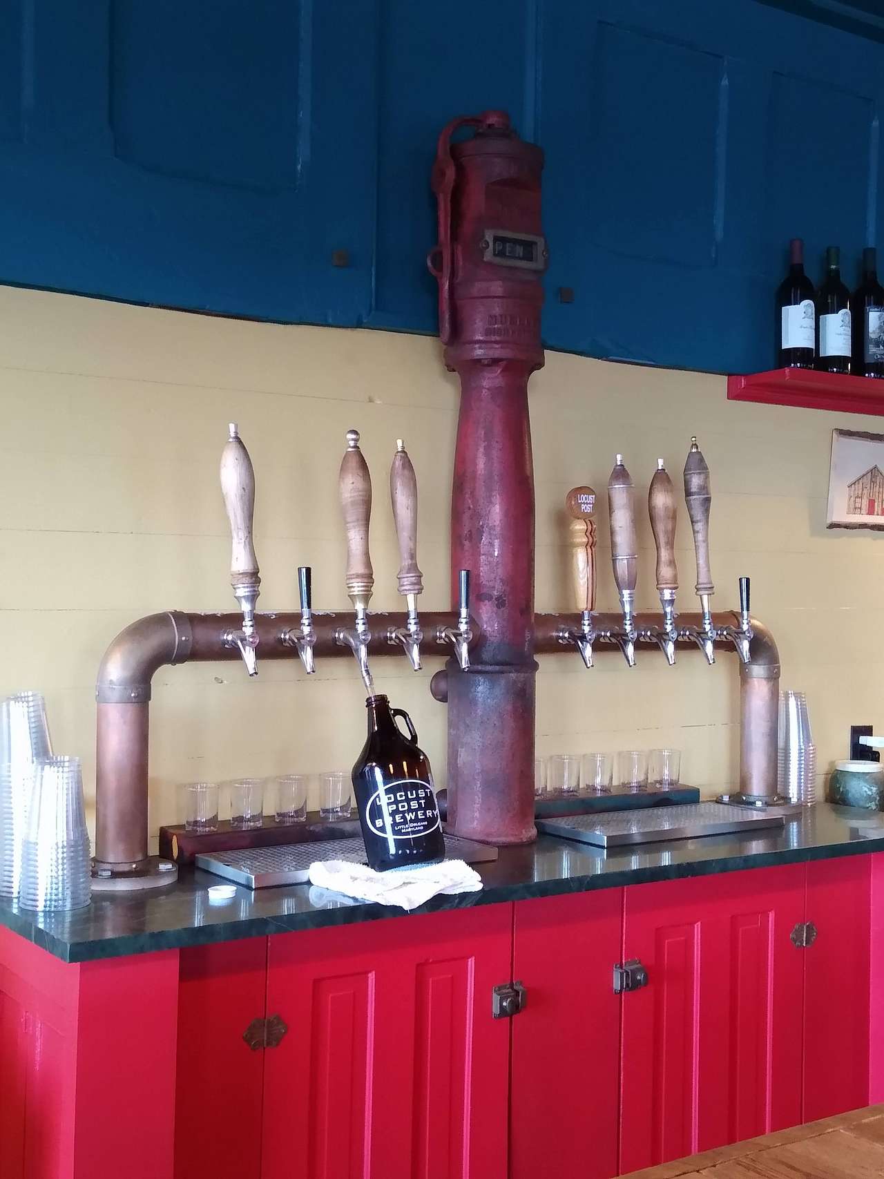 Getting artsy with the taps