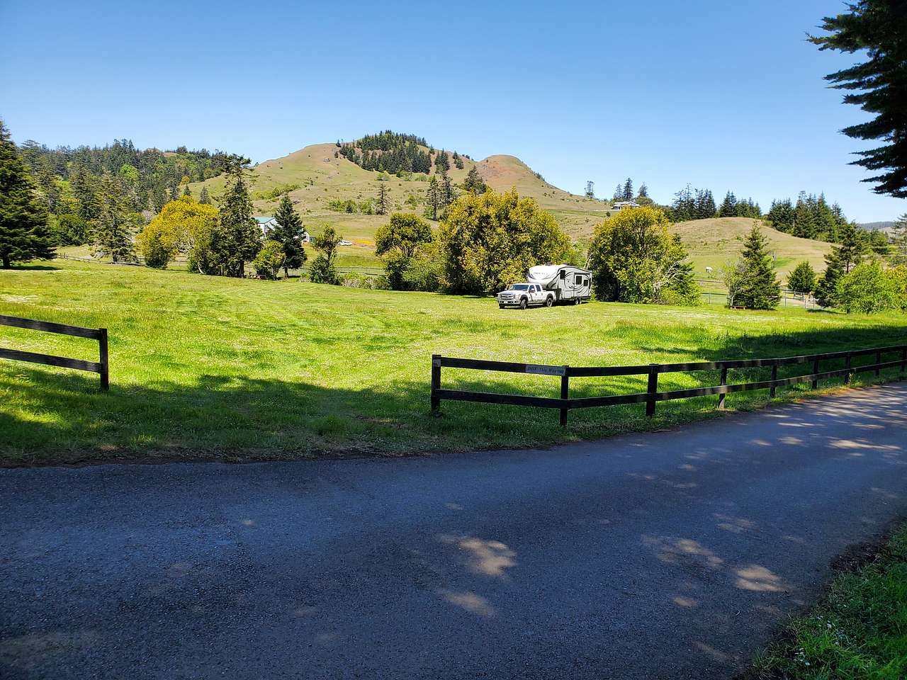 Entry to the Camp Sites