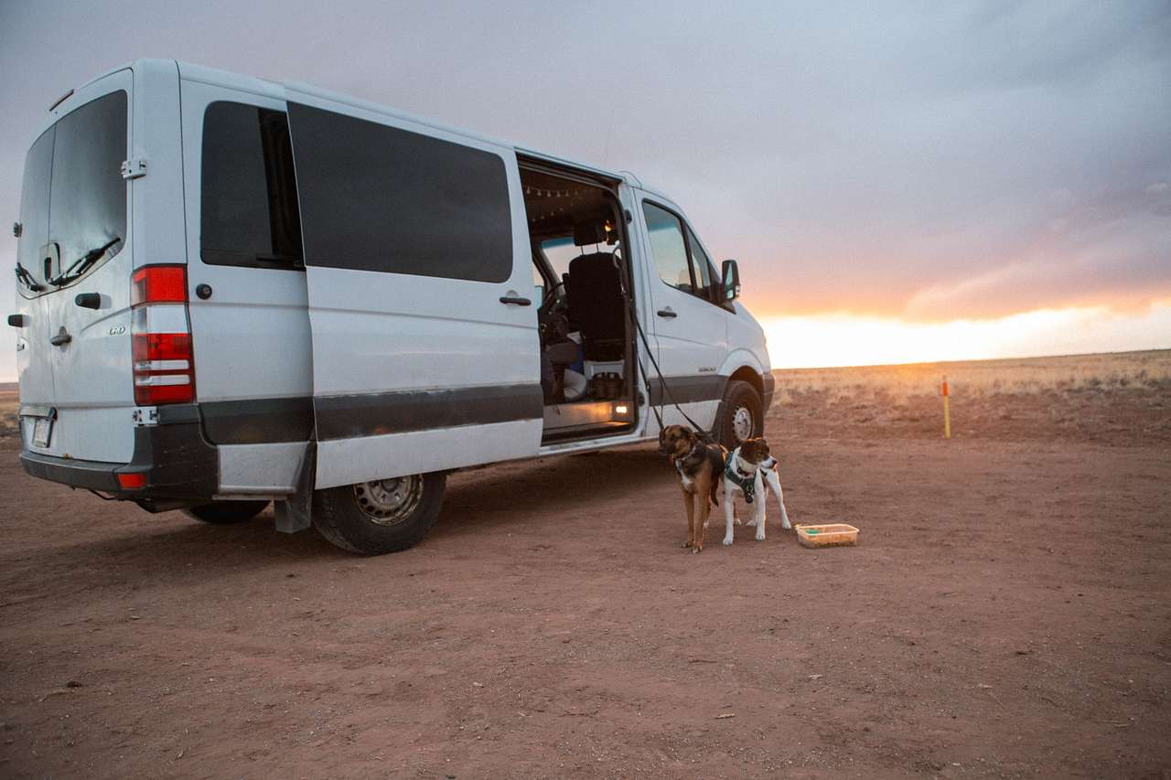 Plenty of space to park whatever vehicle you have. Jorge made it pretty easy to drive around the camping area!