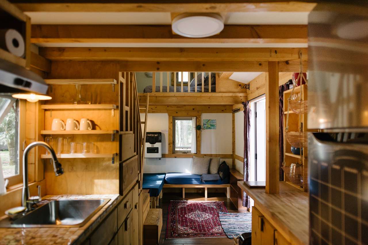 View from the kitchen. 