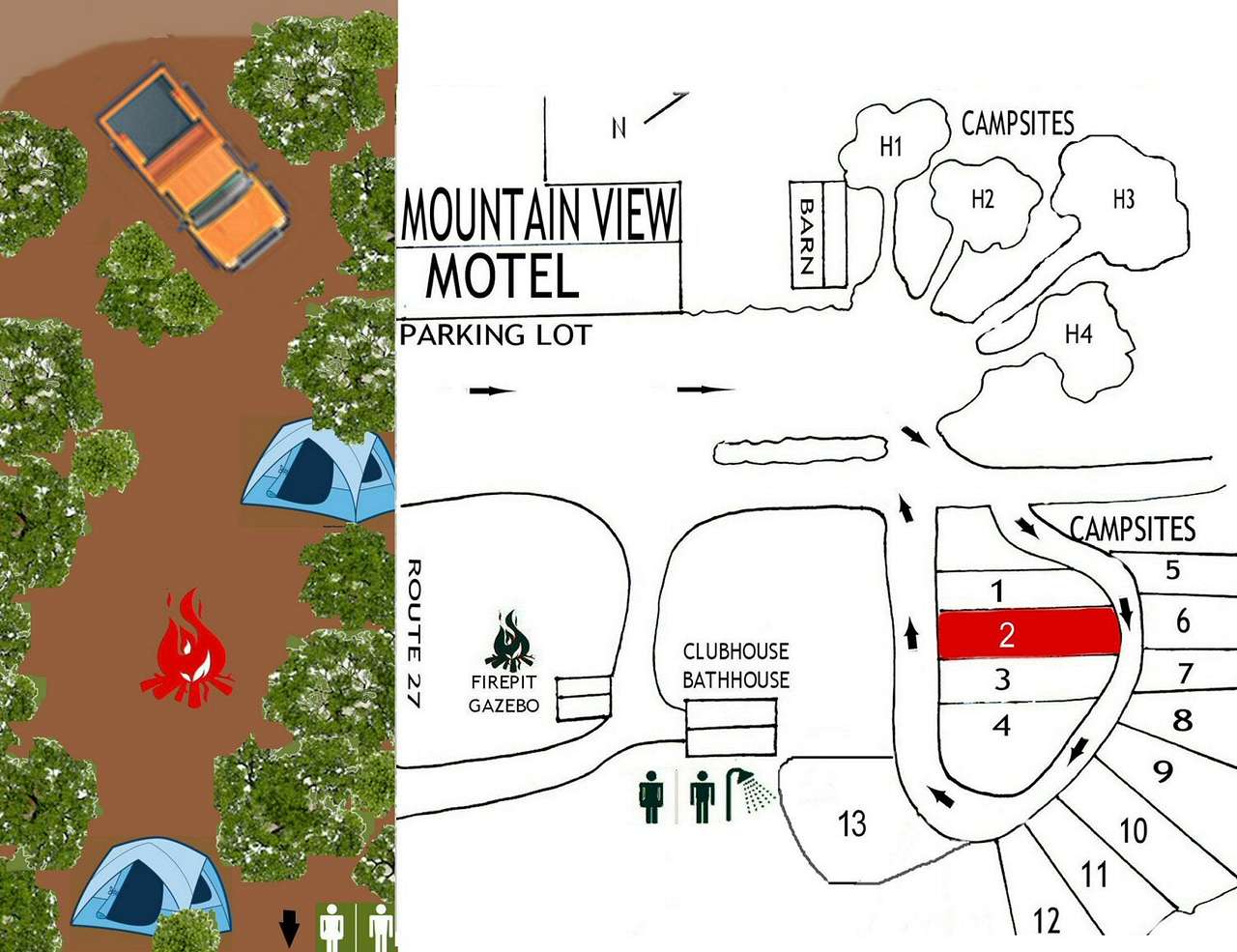 Picture of the site